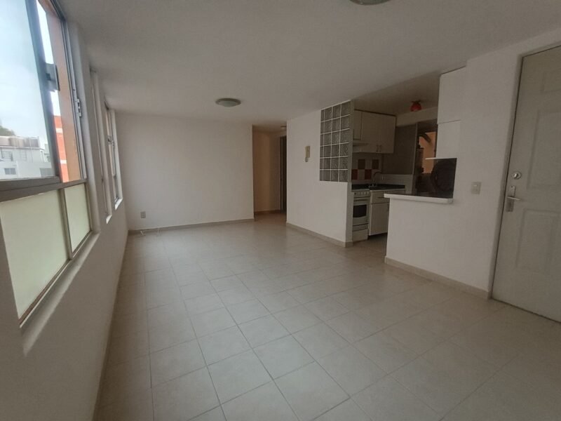 Departamento en venta en San Rafael, Cuauhtémoc · 2 rec · 57 m²